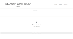 Desktop Screenshot of maggiecoulombe.com